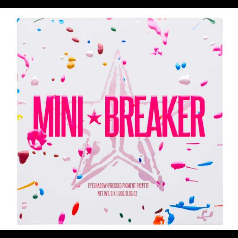 Jeffree Star cosmetics Mini Breaker palette
